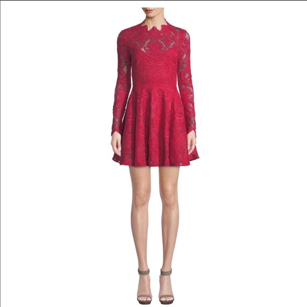 Saylor Rita dress, red, NWT. Size M